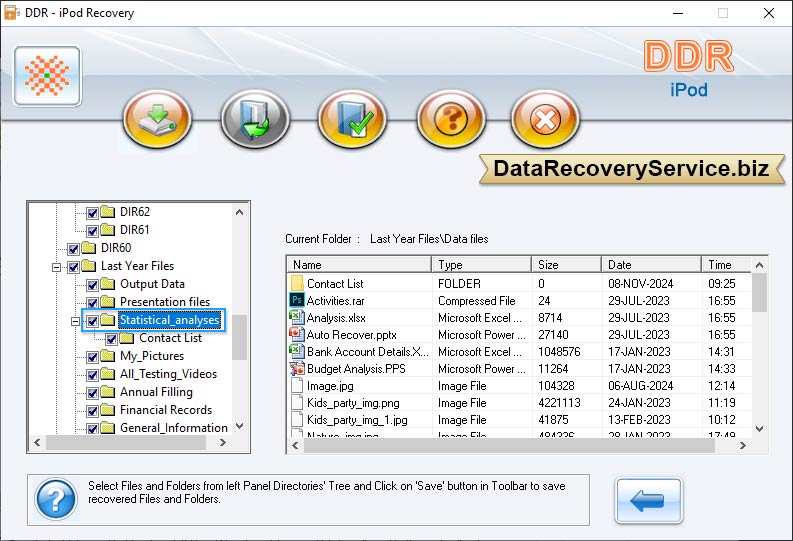 Data is recovered successfully