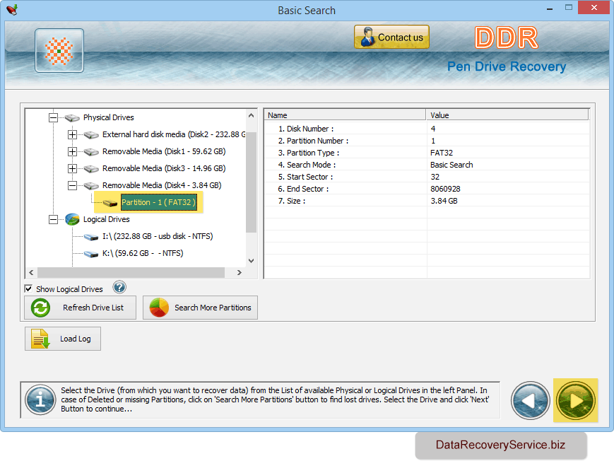 Select partition Select partition