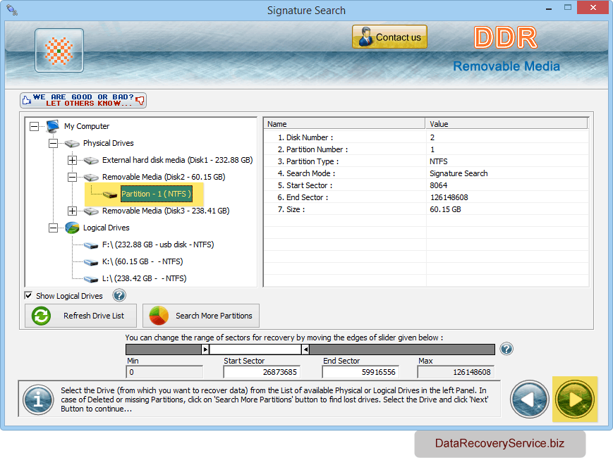 Select partition Select partition